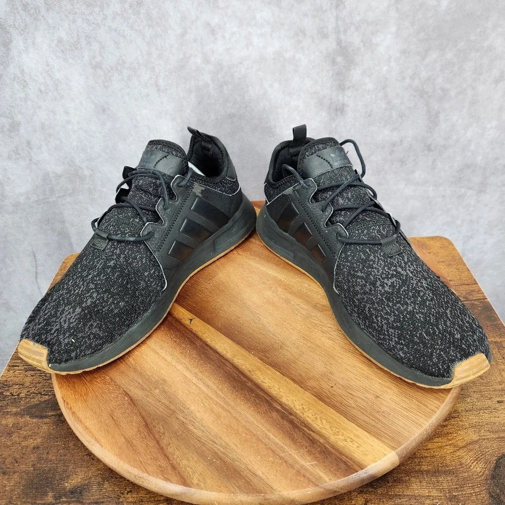 Adidas X_PLR Running Shoes Mens 11.5 Black Gum‎ Sneakers Trainers  B37438